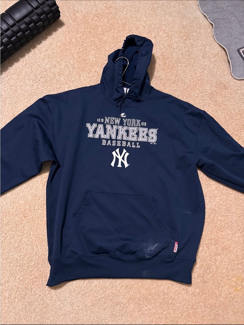 Majestic Athletic Men's Navy and Blue
Hoodie New York Yankees